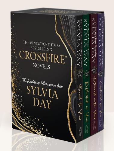Sylvia Day Crossfire-serien 4-bindsæske: Afsløret for dig/Spejlet i dig/Sammenflettet med dig/Betaget af dig