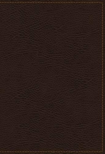 KJV The King James Study Bible Indbundet læder brun rød skrift fuld farve udgave: Hellige Bibel King James Version
