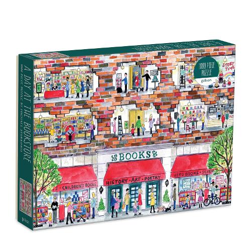 Michael Storrings En Dag i Boghandlen 1000 Brikker Puzzle