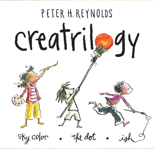 Peter Reynolds Creatrilogy Bokssæt (Dot Ish Sky Color): (Tre elskede billedbøger, der hylder kreativitet, selvtillid og fantasi for alderen 5-