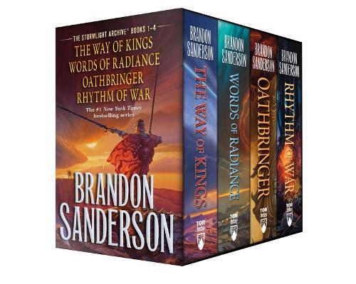Stormlight Archives Hc Box Set 1-4: Kungarnas väg, Strålningens ord, Oathbringer, Krigets rytm