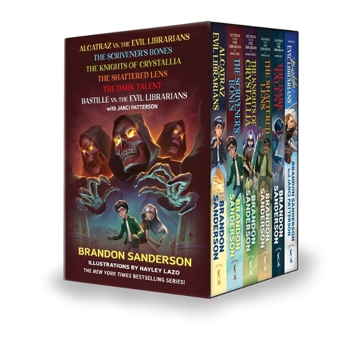 Alcatraz Versus the Evil Librarians Tpb Boks Sæt: Bøger 1-6