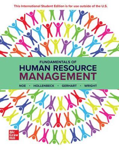 Grundlæggende om Human Resource Management: 2024-udgave ISE