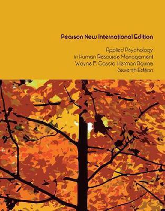 Käytännön psykologia henkilöstöhallinnossa, Pearson New International Edition