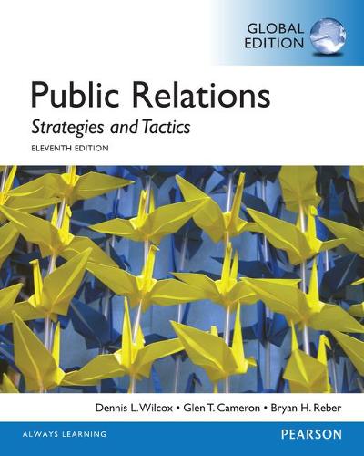 Public Relations: Strategier og taktik Global Edition