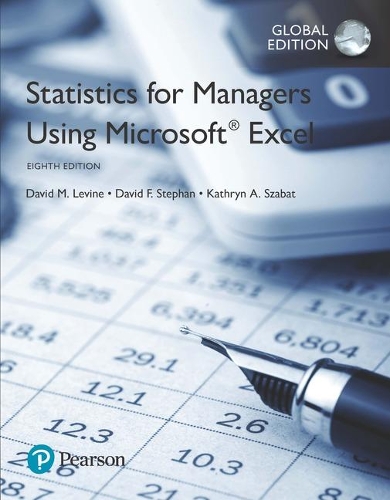 Tilastotieteen perusteet johtajille Microsoft Excel Global Edition -ohjelmalla