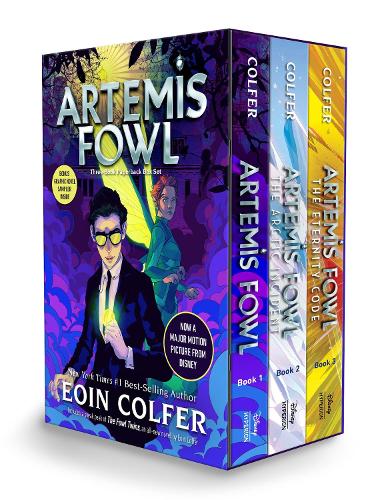 Artemis Fowl 3-bogs paperback æskesæt - Artemis Fowl bøger 1-3