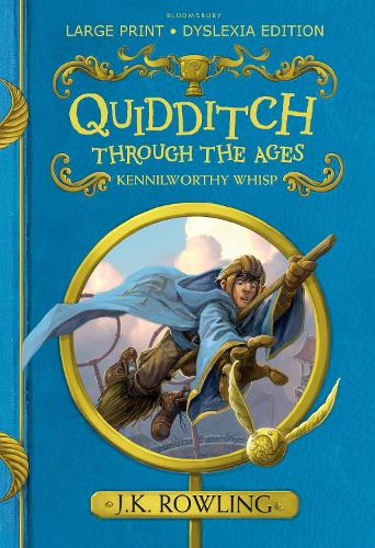 Quidditch gennem tiderne: Stor skrift Dyslexi-udgave