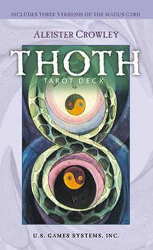 Crowley Thoth Tarot (Premier Edition - Small): Premier Edition med lille 78-korts Crowley Thoth Tarotkortspil af Aleister Crowley Malet af Lady Frieda