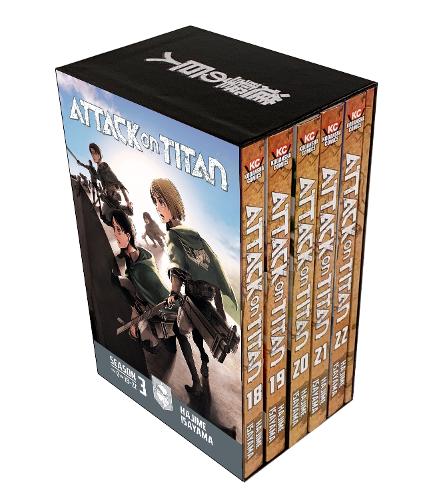 Attack On Titan Säsong 3 Del 2 Manga Box Set
