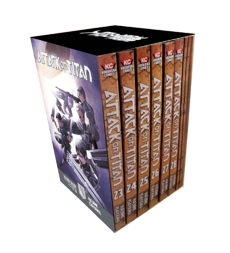 Attack on Titan The Final Season Part 1 Manga Box Set Attack on Titan The Final Season Part 1 Manga Box Set