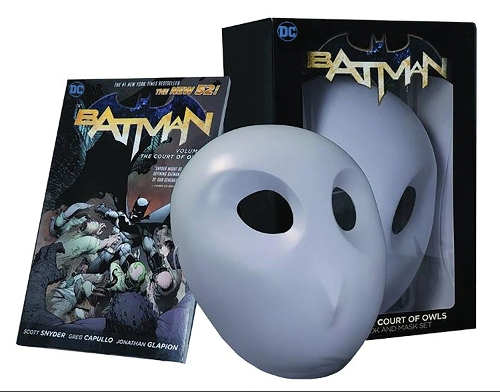 Batman: Uglornas domstol – Mask och bok-set