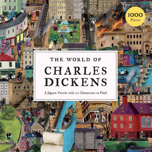 Charles Dickens' verden: Et puslespil med 70 figurer at finde