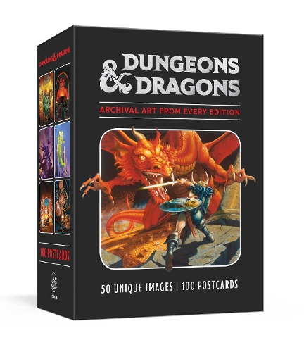 Dungeons & Dragons 100 postkort: Arkivkunst fra hver udgave: 100 postkort