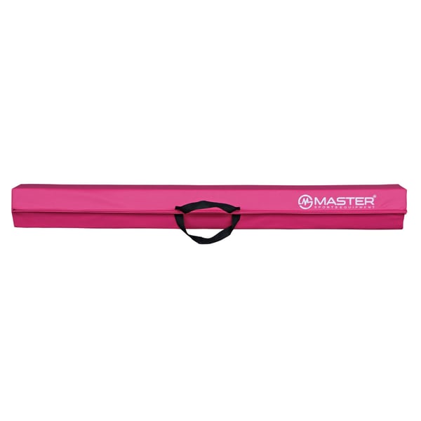 Hopfällbar gymnastikbalansbom MASTER 240 cm EVA - rosa