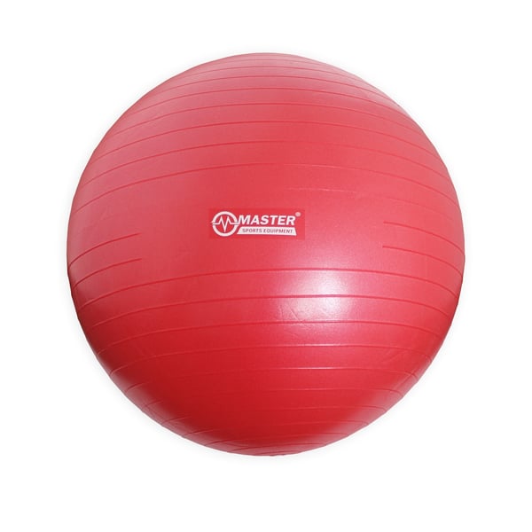 MASTER Super Ball 75 cm Röd Gymnastikboll