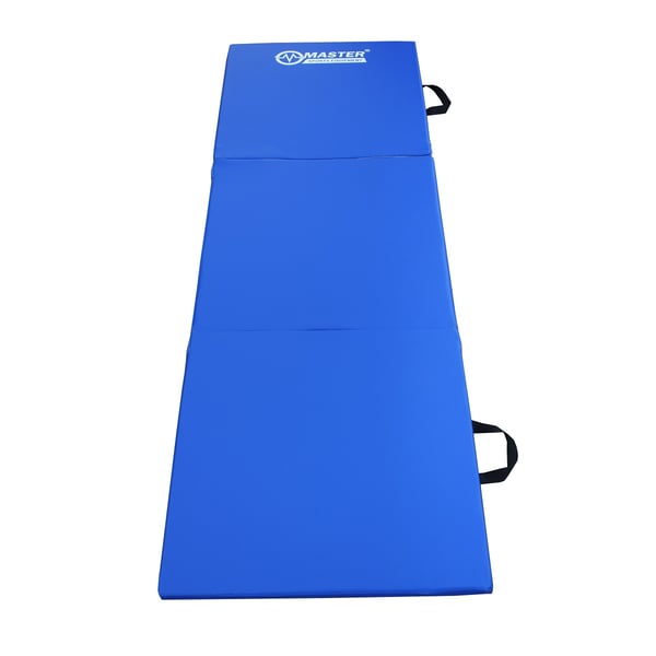 Hopfällbar 3-delad MASTER gymnastikmatta 180 x 60 x 3,5 cm