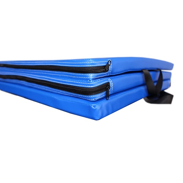 Hopfällbar 3-delad MASTER gymnastikmatta 180 x 60 x 3,5 cm