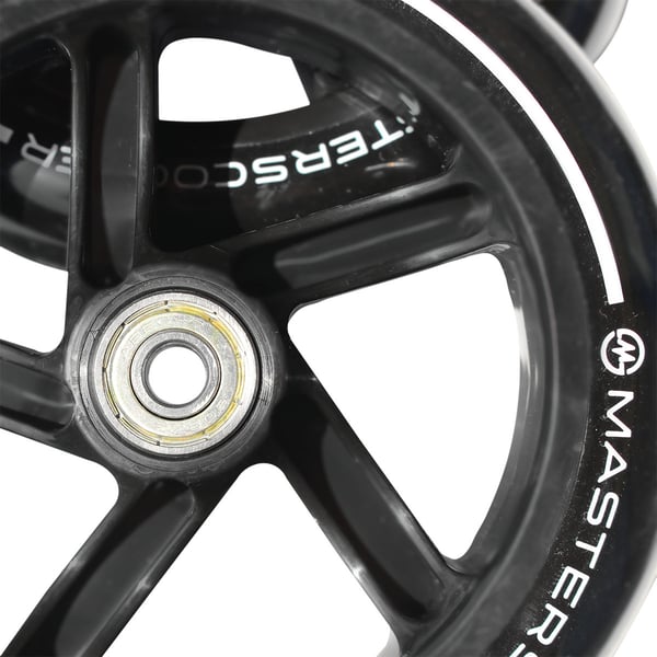 145mm MASTER Sparkcykelhjul Svarta + Kullager