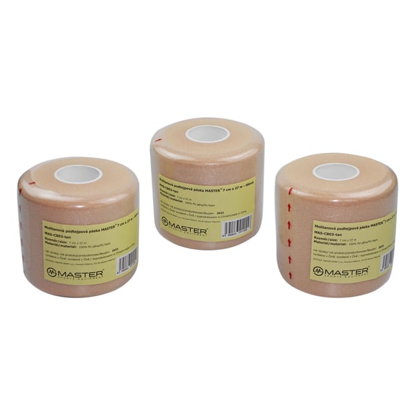 MASTER Skumtape til tapning 7 cm x 27 m - Brun