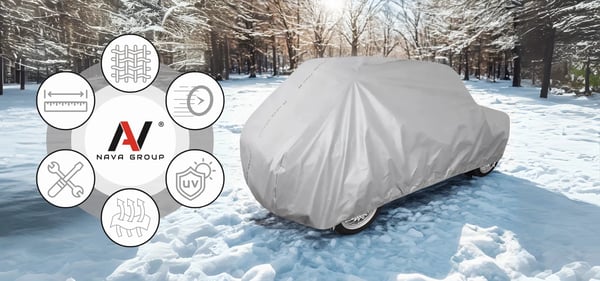 Auton suojapeite Fiat 126p Auto Tarpaulin Maluch Classic -malliin, ympärivuotiseen käyttöön
