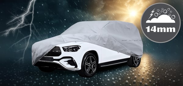 Rakeiden suoja SUV 480 -autoon, 14 mm rakeiden suoja