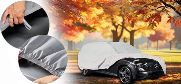 Auton suojapeite katumaasturiin/tila-autoon 430-455, klassinen, ympärivuotinen