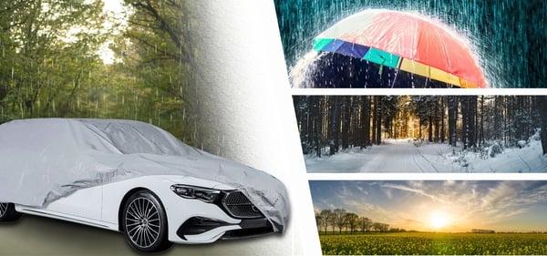 Auton suojapeite Sedan M1 405-430 -autopressulle, vedenpitävä, premium-luokan
