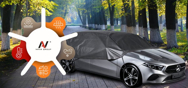 Puolipeite Hatchback M 300 cm auton pressulle Classic