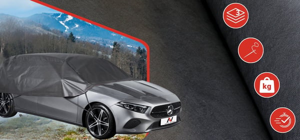 Puolipeite Hatchback M 300 cm auton pressulle Classic