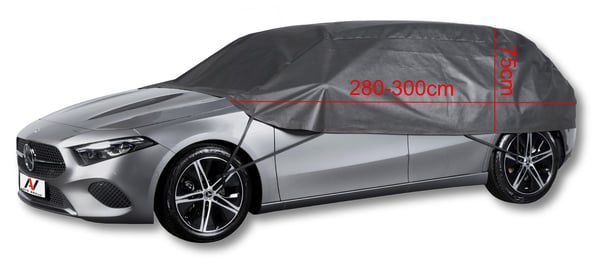 Puolipeite Hatchback M 300 cm auton pressulle Classic