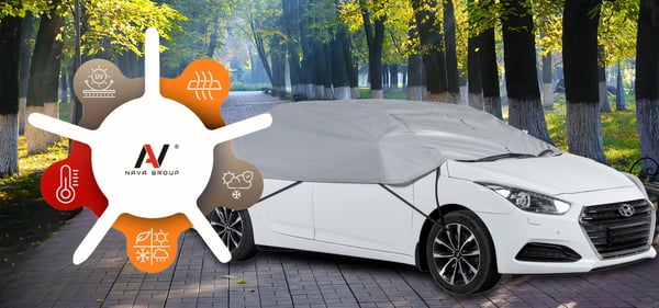 Car Cover Sedan L Auto suojapeite Practic 3 Layers