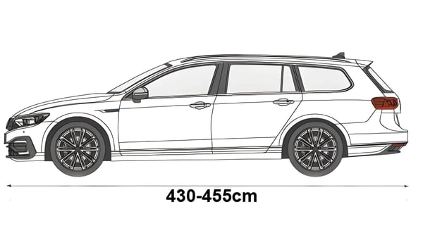 Rakeiden suojapeite autoon, rakeiden suoja 7 mm, Kombi 455
