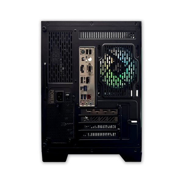 Nitropc Advanced Silver Gaming PC - AMD Ryzen 5 5500 / NVIDIA GeForce RTX 3050 6GB/ 16GB DDR4 / 1TB M.2 NVMe