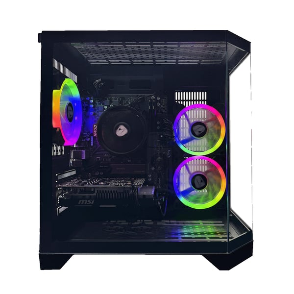 Nitropc Advanced Silver Plus Gaming PC - AMD Ryzen 5 5500 / NVIDIA GeForce RTX 3050 8GB / 16GB DDR4 / 1TB M.2 NVMe