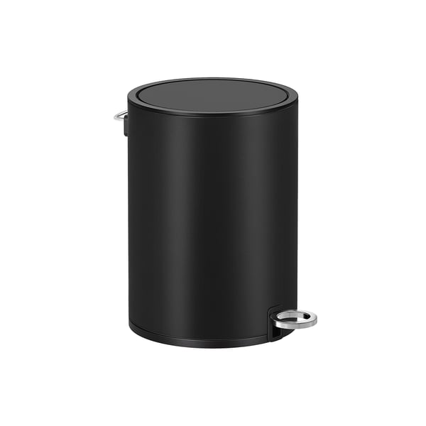Badeværelsesspand, 3 liter toiletspand, kosmetikspand med ABS-låg og indvendig plastikspand, stål LTB011B01