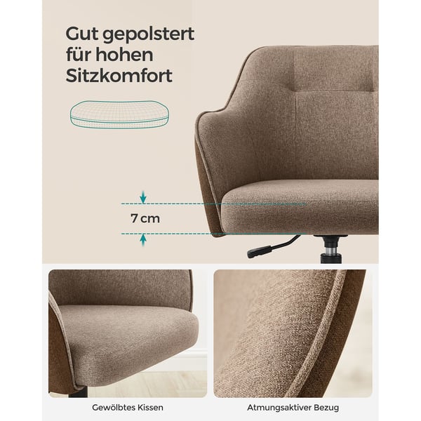 Hjemmekontorstol brun