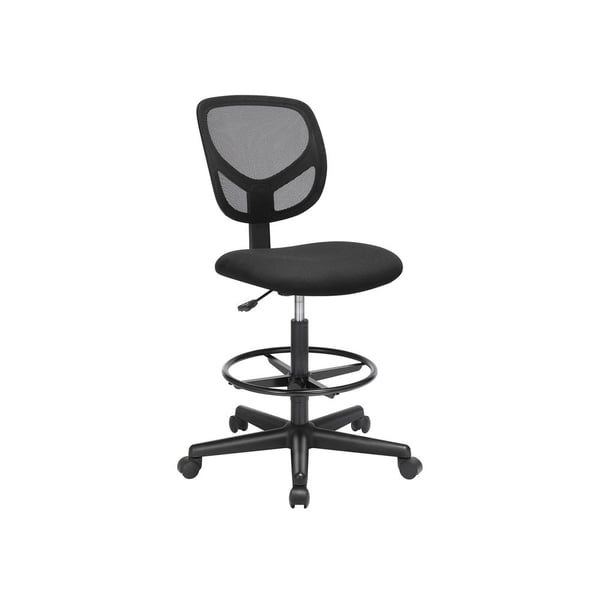 Mesh Drafting Stool Chair, OBN15BK
