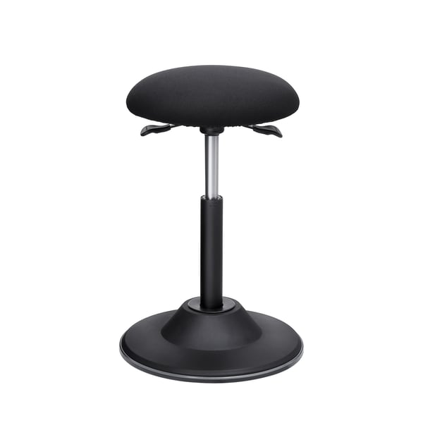 Active Sitting Balance Chair, højdejusterbar arbejdsstol, 360° drejelig barstol, sædehøjde 50-70 cm, med skridsikker bundpude,