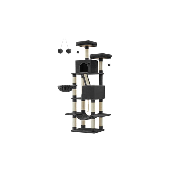 Klösbräda stor 206 cm hög multi-storey bläck svart Klösbräda stor 206 cm hög multi-storey bläck svart