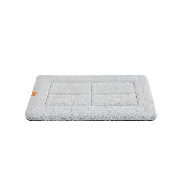 Hundtäcke XXL 120 x 75 cm maskintvättbart ljusgrått
