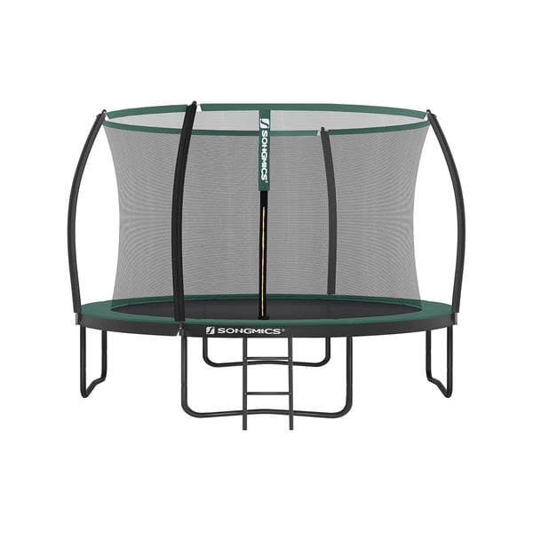 Trampolin svart-mörkgrön