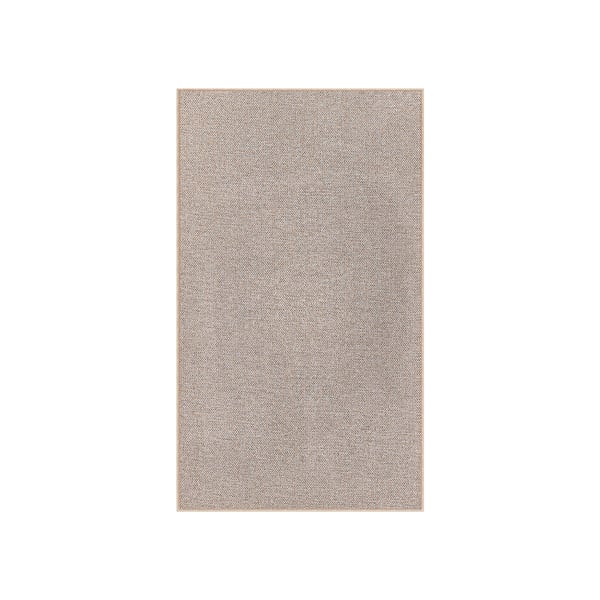 Matta, 2.6x4.9 ft Matta för vardagsrum, halkfri matta, Faux Jute-matta, heminredning, för sovrum, kök, entré, matsal, maskintvättbar, Camel Brown U