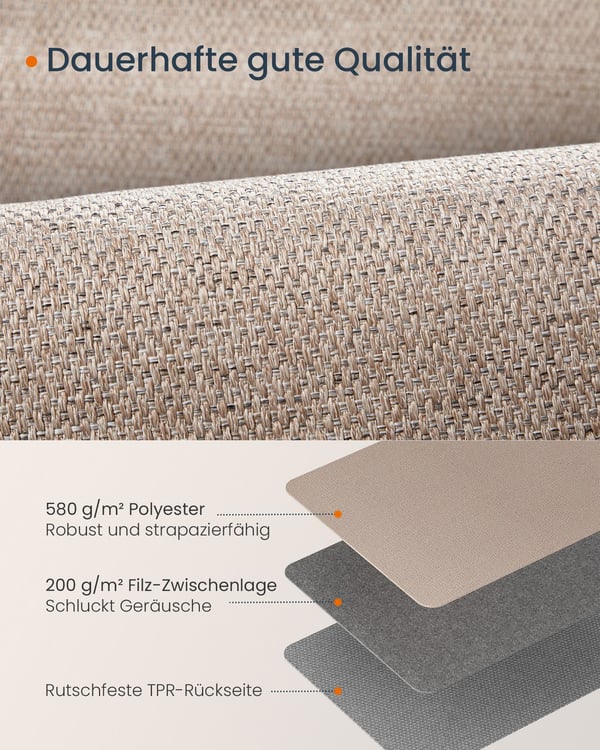 Area Rug, 2.6x4.9 ft Rug for Living Room, Non-Slip Carpet, Faux Jute Rug, Home Decor, for Bedroom, Kitchen, Entryway, Dining Room, Machine Washable, C