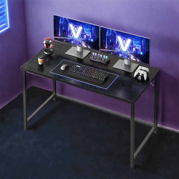 VASAGLE Skrivebord, lille computerskrivebord, kontorbord