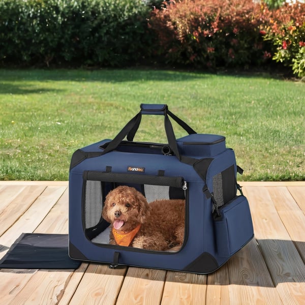 Feandrea foldbar hundekasse, hundetransportkasse, hundetaske