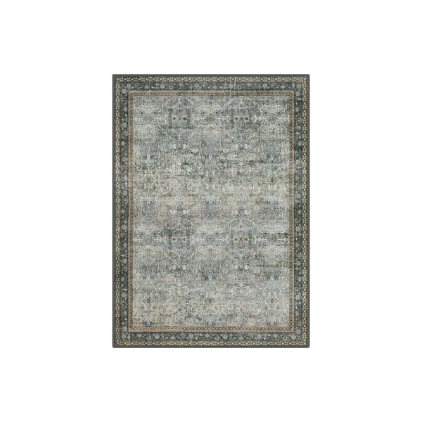 SONGMICS HOME Tæppe i vintage-stil 160 x 230 cm maskinvaskbart valnødbrunt