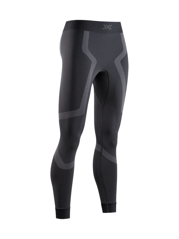 X-Bionic X-Ential damtights för vintersport - Antracitgrå långa tights i storlek M med avancerad CoreClimate Zone-teknik