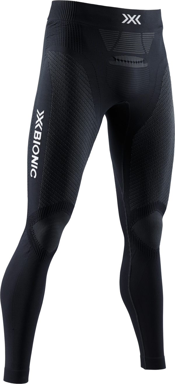 X-Bionic Invent 4.0 Running Pants löparbyxor herr svart/charcoal storlek XL med 3D Bionic Sphere System