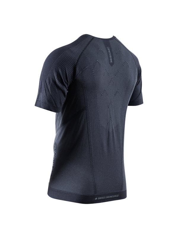 X-BIONIC Xceed Run Shirt - Avancerad kortärmad löpartröja för män, optimal termoreglering och fukttransport i storlek S